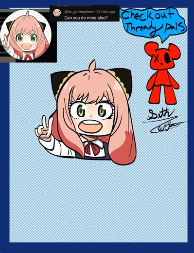 DRAWING YOUR COMMENTS!!! #drawing #yourcomment #Fyp @itz_gummytime