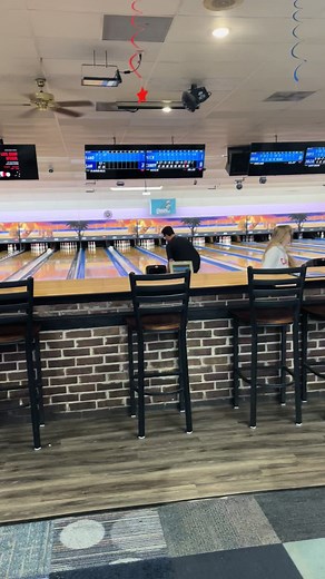 Effortless 300 by Nick in open play tonight. What a rockstar! #bowling #bowling300