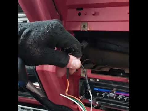 Vintage Cassette Stereo Fits Perfect | Truck Rebuild Part 2