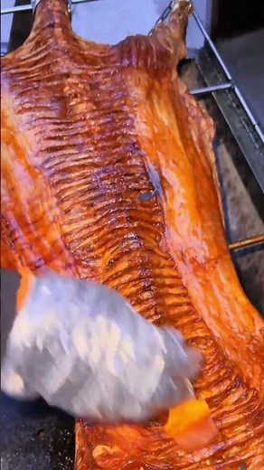 Roasted whole lamb with the ultimate flavor interpretation of "what is really delicious"