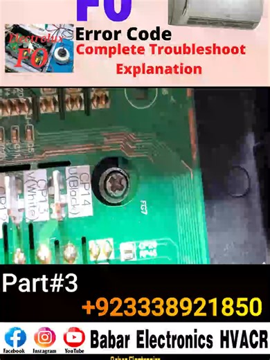 #searchinsightview2026 Electrolux DC inverter Ac F0 error code compressor chal kay band ho jata hay By Babar Electronics HVACR #unfreezemyacountplzz #Electrolux #DCInverter #ACF0ErrorCode #Compressor #BabarElectronics #HVACR #AirConditioner #HomeCooling #ACRepair #HVACTips #HomeAppliances #EnergyEfficiency #CoolingSystem #Troubleshooting #ElectronicsRepair #HVACService #DIYRepair #BabarElectronicsHVACR #CoolingSolutions #FixItYourself#unfreezmytiktokaccount #ElectricalTraining #EnergyEfficient #