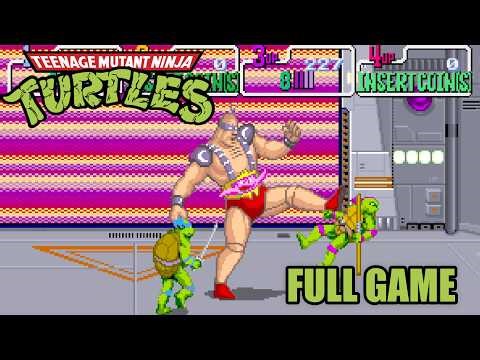 Teenage Mutant Ninja Turtles (Arcade) – No Commentary Longplay Playthrough (Xbox Series X, 4K)