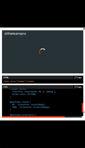 HTML | CSS | Loader Animation | Interactive Component | UI design | #shorts #ui #uidesign