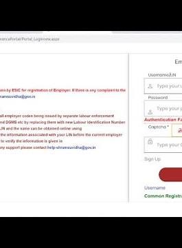 Authentication failed in Esic Solution