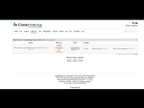 🔴Codeforces Round 1056 (Div. 2) || #codeforces #live
