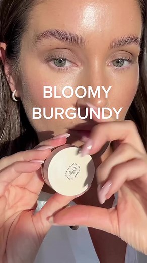Emilie Tømmerberg Wearing Bloomy Burgundy Blush