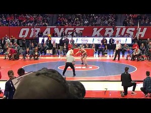 Judo in Wrestling Highlights with Alexander Knauf - IHSA State Championships