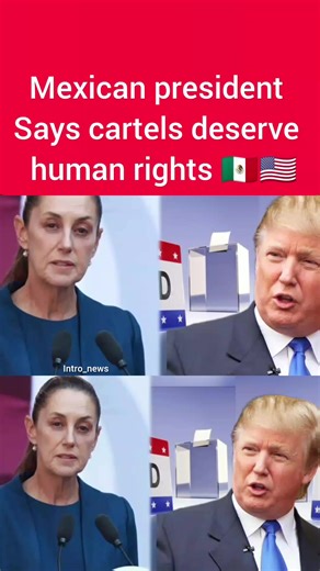 Mexican President Defends Human Rights of Cartels