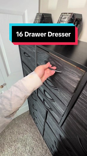 16 Drawer Dresser Storage Hack for Organized Home