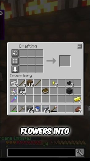 Crafting the Wizard's Handbook in Minecraft #shorts