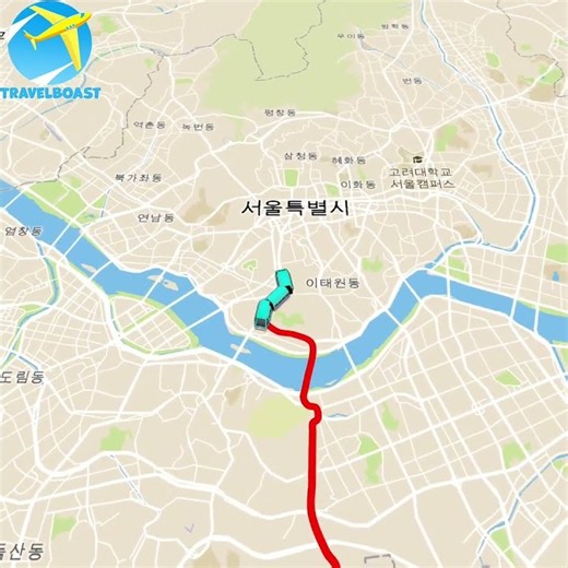 4호선이 가는 길 (실제 노선도 대로 했습니다. 신청노선 받습니다.) #travelboast