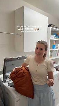 EASY CLOTH DIAPER WASH ROUTINE #howtoclothdiaper #clothdiapermama #clothdiapering #clothdiaper
