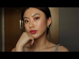 MONOCHROMATIC CHERRY MAKEUP | Haley Kim