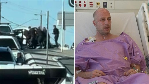 Rider speaks out after bystanders lift car off him in horror crash