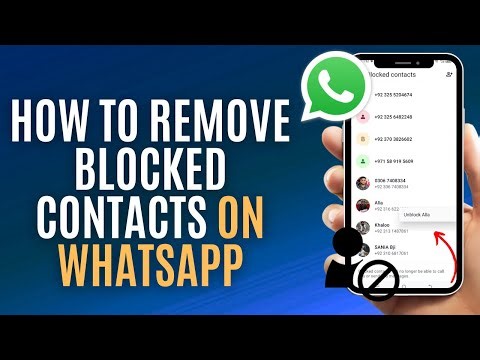 How to Remove Blocked Contacts on WhatsApp | Delete Blocked Contacts on WhatsApp