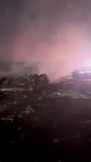 Haunting video from the scene of the UPS plane crash | Chris Sutter