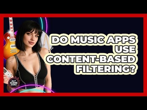 Do Music Apps Use Content-Based Filtering?
