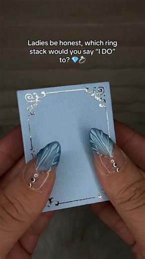 Which ring stack would you choose? Shop 🛍️ at JSUKI.COM #ring #jewelry #ringstack #sterlingsilver #bridalset #diamond #giftsforher #engagementring #jewelryaddict #jewelrylover #love #couplegoals #explore #reels | Jsukijewelry