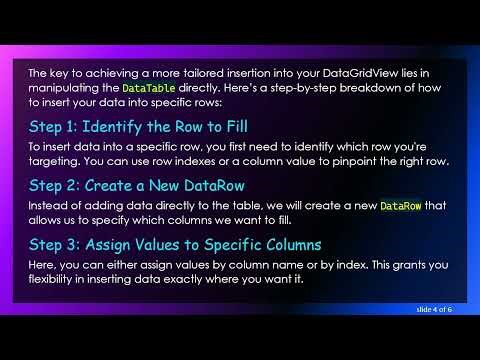 How to Insert Data into a DataGridView from ComboBoxes and TextBoxes to a Specific Row in C#