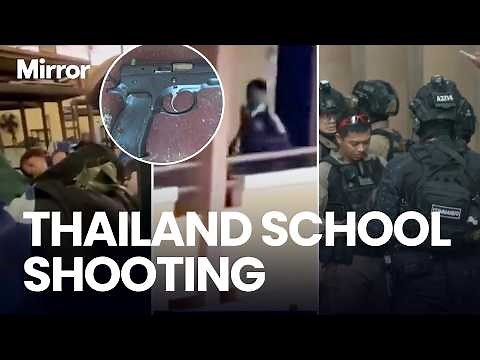 Horror school shooting in Thailand leaves SIX DEAD as '14-YEAR-OLD SHOOTER killed by Police'
