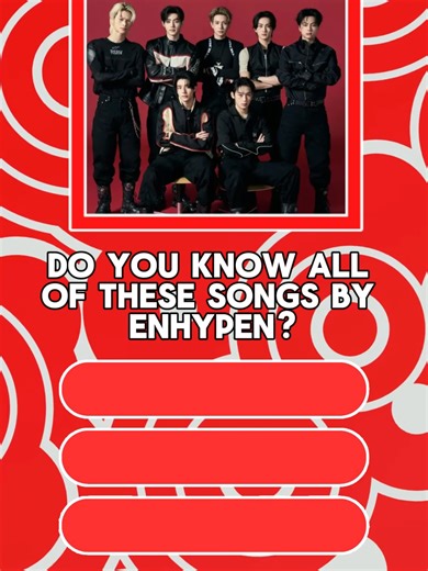 ENHYPEN Song Quiz 🚨🚨#fyp #blowthisupforme #quiz #songquiz #ENHYPEN