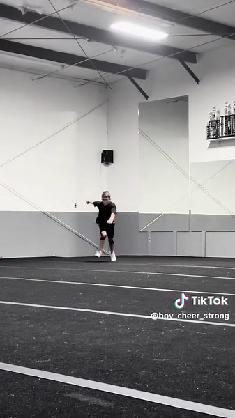 I will conquer this! #begining #dedication #athlete #growth #cheerleader #cheertok #tumblersoftiktok #tumbler #viral #boyswhocheer #newskills
