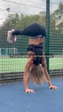 HANDSTAND drills for BEGINNERS: Straight Arm STRENGTH 💪🏼😎