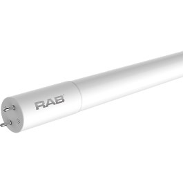 RAB 48" 17.5W T8 LED - Ballast Bypass - Single End or Opposing End Wired - 3500K - 2,500 Lumens - 120-277V