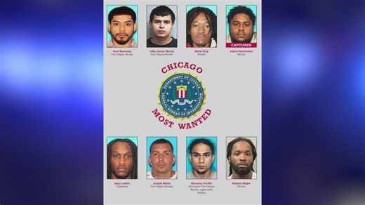 FBI Chicago, area law enforcement search for “Chicago Most Wanted” fugitives