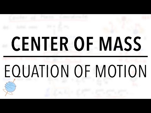 Center of Mass | Equation of Motion