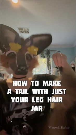 How to make a tail #therian #therians #therianthropy #alterhuman #theriangear