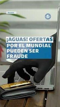 Profeco advierte sobre fraudes y páginas falsas por compras de última hora por Mundial 2026 #Shorts