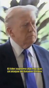 “Tenemos los barcos más grandes y más poderosos del mundo muy cerca, a un par de días. Y ojalá logremos un acuerdo. Si no lo logramos, entonces veremos si tenía razón o no”: Donald Trump. #Latinus #InformaciónParaTi | Latinus