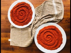 Homemade red chilli powder recipe and Kashmiri chilli powder recipe