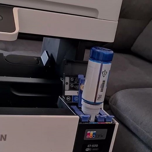 Epson EcoTank ET 5170 - Befüllen der Tintentanks