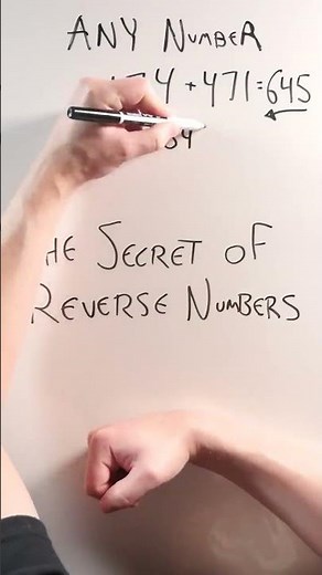 The Reverse Numbers Trick #shorts