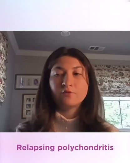Avery is a relapsing polychondritis patient who is excited about the research possibilities the Relapsing Polychondritis Foundation is driving forward. Her message is a reminder of how powerful hope and progress can be for our community. Learn more at Polychondritis.org. #relapsingpolychondritis #raredisease #autoimmuneawareness #hope | Relapsing Polychondritis Foundation