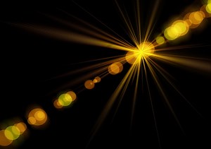 Bokeh overlay video effect