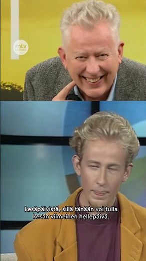Pekka Pouta yllätettiin suorassa lähetyksessä