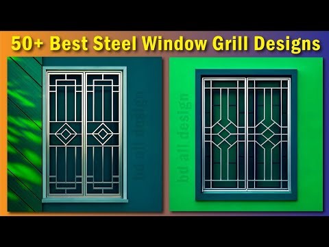 50+ Best steel window grill designs | Ms window grill design images