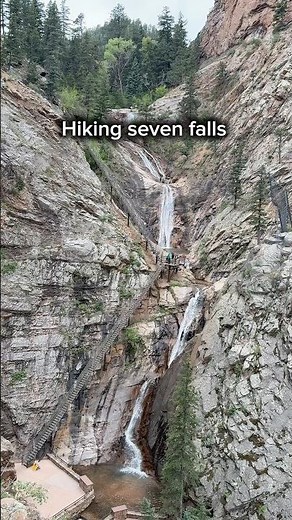 Hiking Seven Falls in Colorado Springs