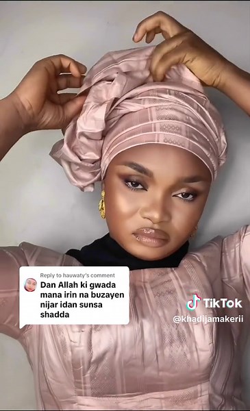 Turban Style and Head Scarf Tutorial with Makeup Tips