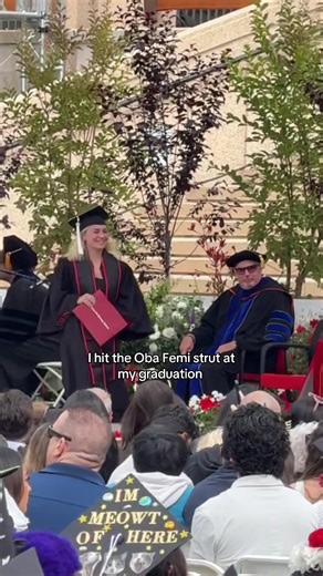 Obafemi Akinsola's WWE Graduation Strut