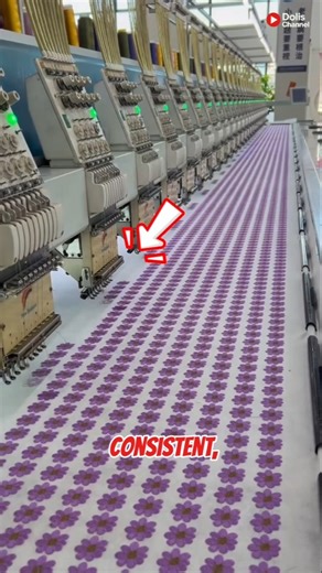 Computerized Embroidery Machine Technology 😳 #tech #shorts