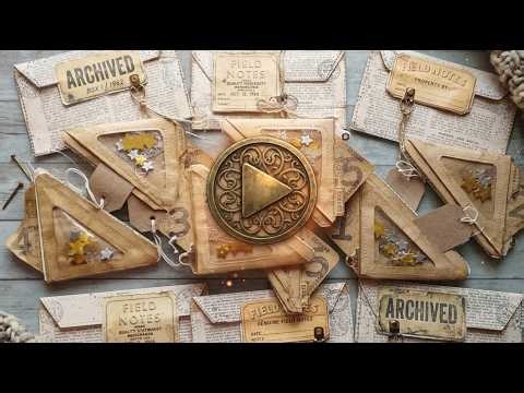 ⭐ Don’t Throw Away Brown Envelopes! Make This Multi-Pocket Corner Bookmark