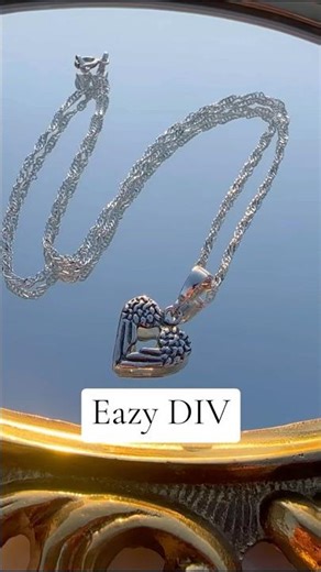 How to Attach a Charm to a Pendant Loop and Chain Jewelry Making Trick