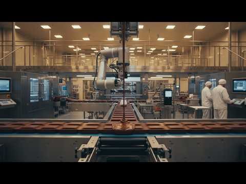 Inside a Billion-Dollar Swiss Chocolate Manufacturing Process Facility
