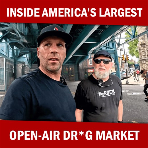 9.6M views · 128K reactions | Inside America’s Largest Open-Air Dr*g Market | Peter Santenello | Facebook