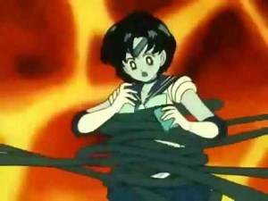 Muerte de Sailor Mercury (audio latino)