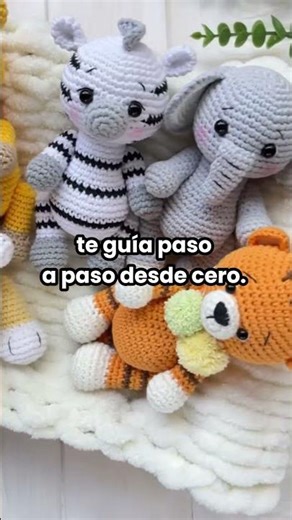 Learn to knit amigurumis from scratch: Complete step-by-step course 💖🧸🧶 #amigurumi #handmade